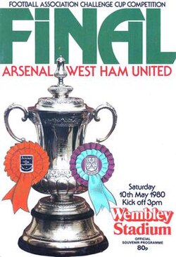 Imagen de la final de la FA Cup 1980