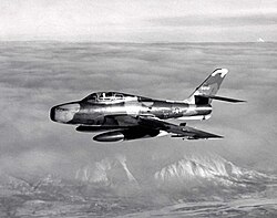 Imagen ilustrativa de Republic F-84F Thunderstreak: El Caza Bombardero de la Guerra Fría
