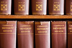 Imagen ilustrativa de Cambridge University Reporter: El Diario Oficial de la Universidad