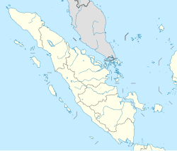 Ubicación de Simeulue en Sumatra