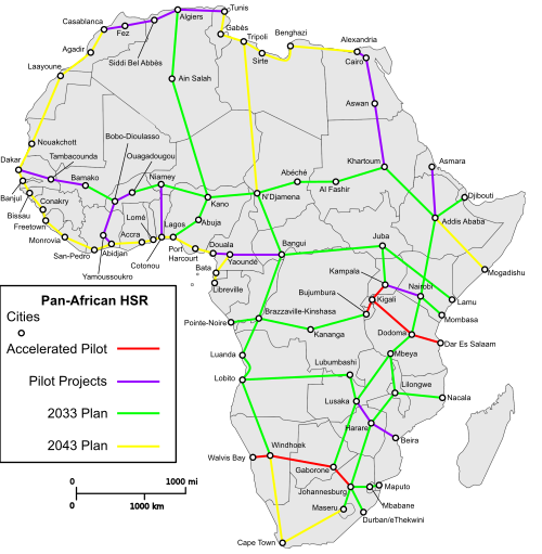 Imagen ilustrativa de Proyectos de Trenes de Alta Velocidad Propuestos por País