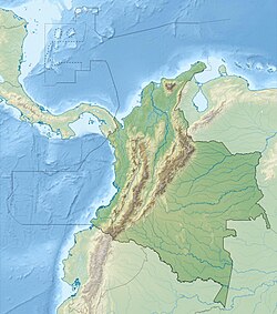 Ubicación de Cartagena en Colombia