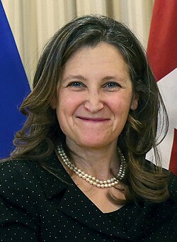 Imagen ilustrativa de Chrystia Freeland: Política y Periodista Canadiense