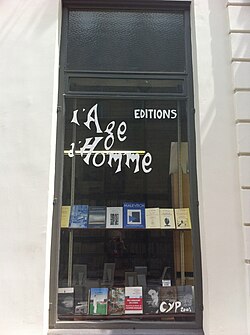 Imagen ilustrativa de Éditions L'Âge d'Homme: Editorial Independiente de Suiza
