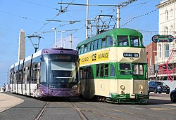Imagen ilustrativa de Tranvía de Blackpool: Historia y Recorrido del Sistema