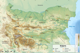 Imagen ilustrativa de Geografía de Bulgaria: Paisajes, Clima y Fronteras