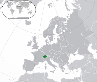 Distribución demográfica de Suiza