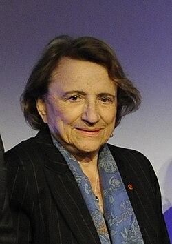 Retrato de Nicole Marthe Le Douarin