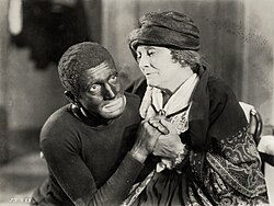 Al Jolson en El Cantor de Jazz